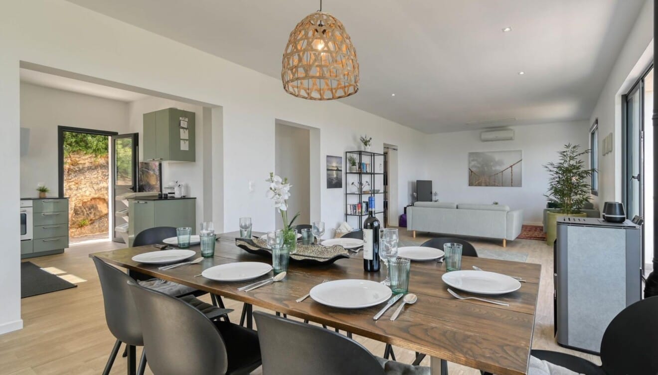 Comedor con aire acondicionado