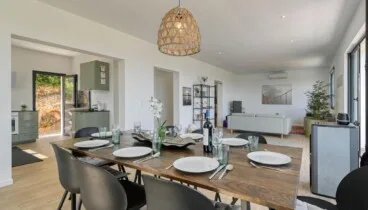 Comedor con aire acondicionado