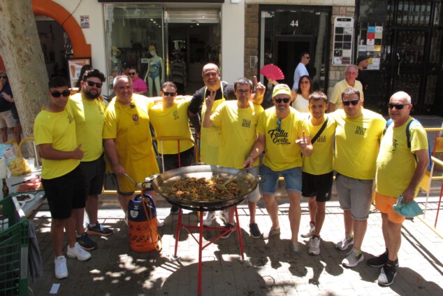 El Dia de Falles en Dénia: entre el éxito de las paellas, un susto junto a la playa y el sofocante termómetro 103 concurso de paellade del dia de falles 2026 15