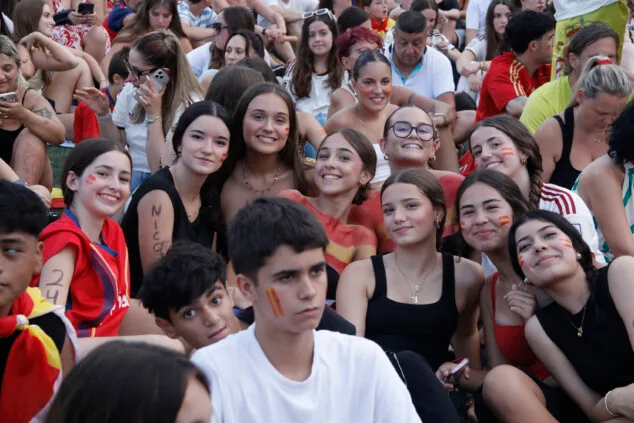 denia celebra el titulo mundial de espana 55