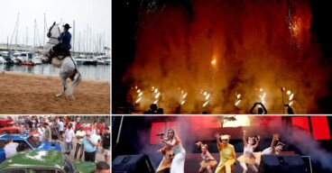 El estruendo final que despide las fiestas de Dénia