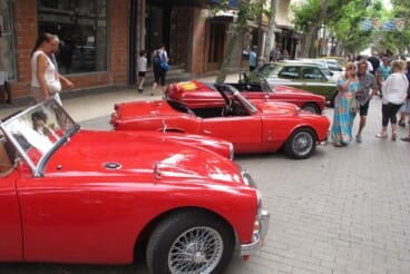Exposición de motos y coches clásicos en Dénia 4