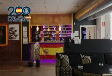 Otro club cannábico cierra por tráfico de drogas en Dénia: era un punto de venta para turistas 4 Interior del club cannábico desmantelado por la Policía Nacional en Denia.