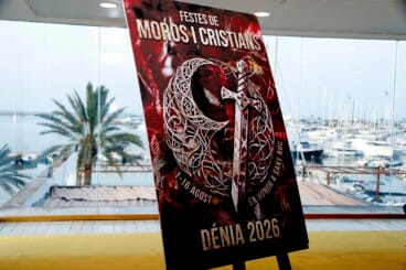 Cartel de las Fiestas de Moros i Cristians de Dénia 2026