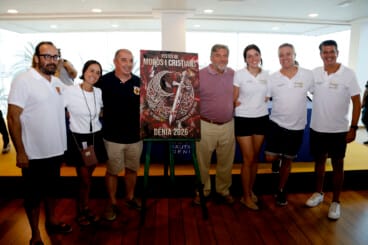 Moros i Cristians de Dénia dan a conocer el cartel, programación y pregonero (3)