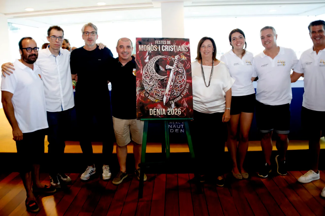 Moros i Cristians de Dénia dan a conocer el cartel, programación y pregonero (4)