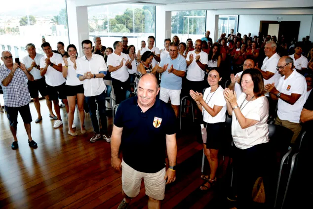 Imagen: Momento en el que se nombra al pregonero de las fiestas 2026
