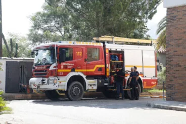 La Marina Alta pasa la noche bajo vigilancia tras la intensa actividad eléctrica 4 parque de bomberos de denia archivo