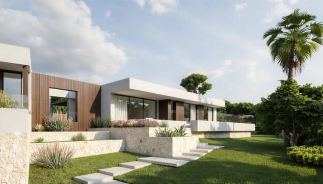 Diseño, eficiencia y paisaje: así trabaja este estudio de arquitectura de Dénia 1 Imagen: Proyectos capaces de integrarse en el paisaje