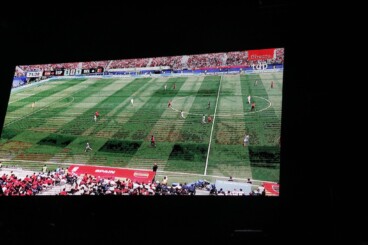Seguimiento del partido del Mundial de fútbol en Dénia 2