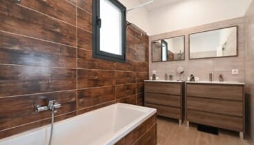 Tres baños completos