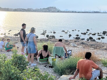 Así se vivió el eclipse en Dénia 12