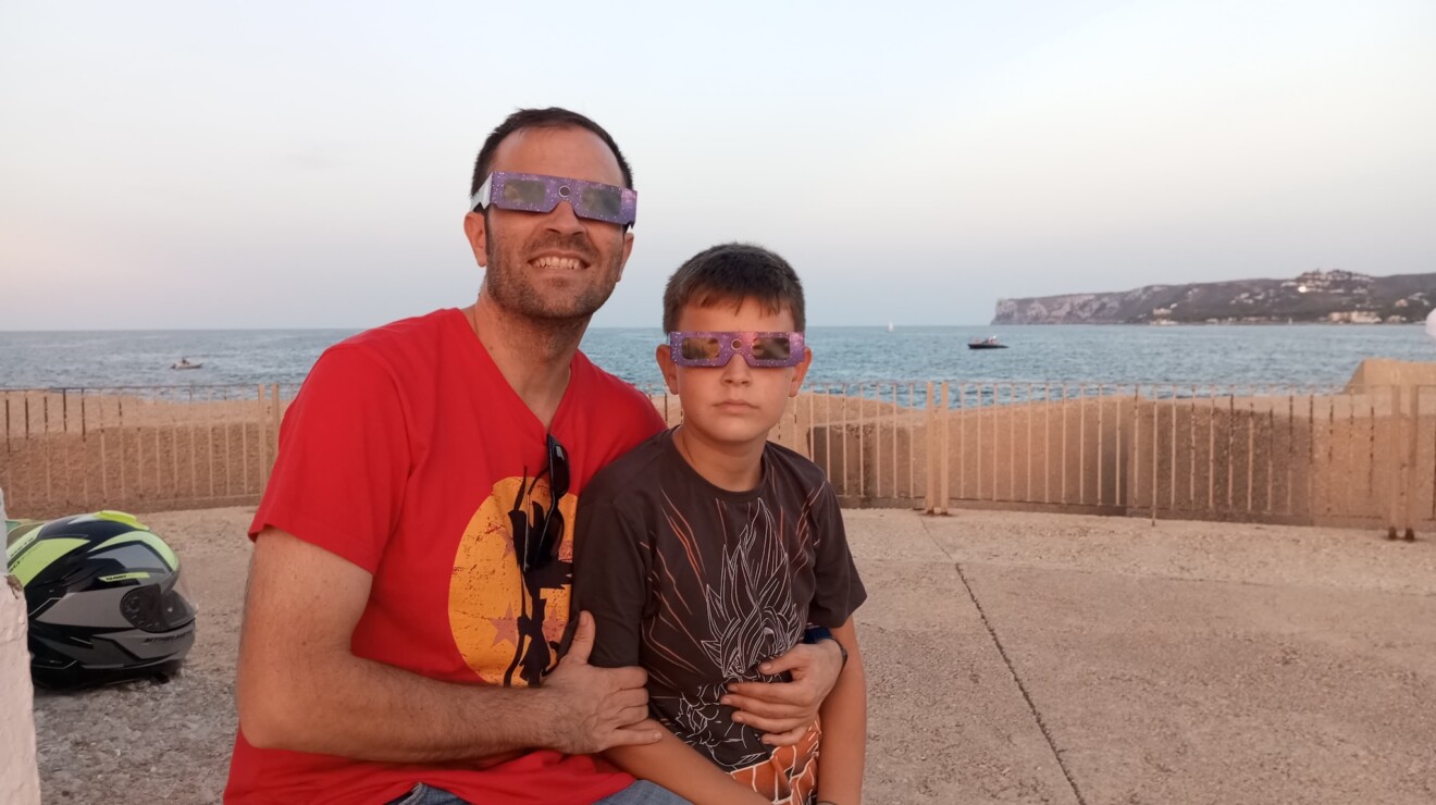 Así se vivió el eclipse en Dénia 24