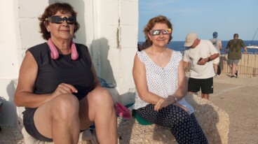 Así se vivió el eclipse en Dénia 31