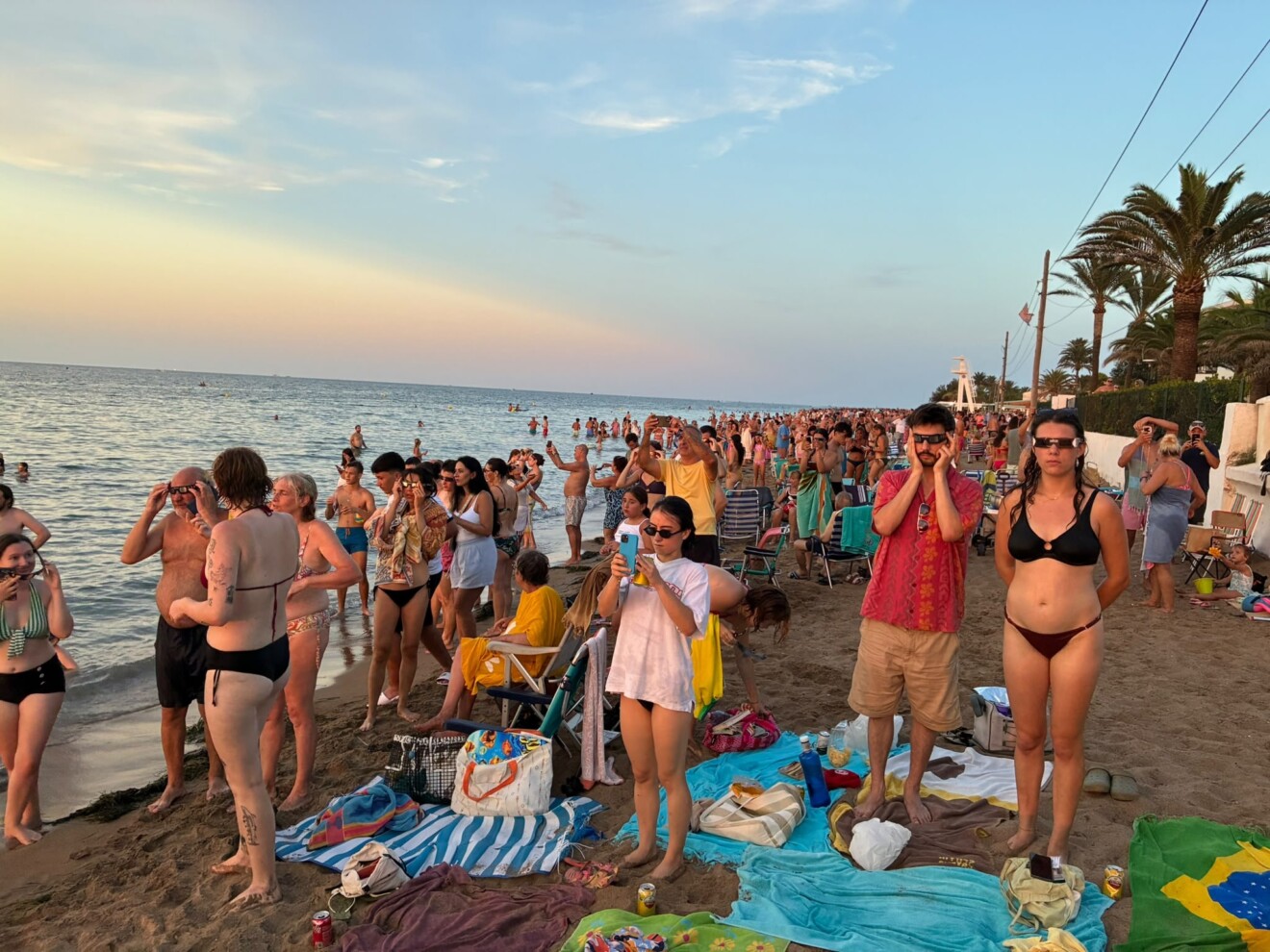 Así se vivió el eclipse en Dénia 5