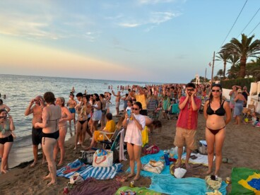 Así se vivió el eclipse en Dénia 5