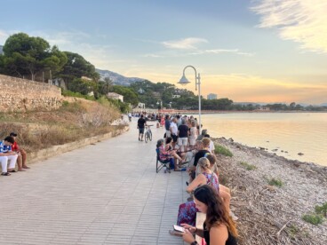 Así se vivió el eclipse en Dénia 9