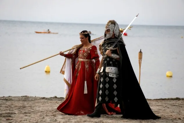 Dénia firma la tregua a orillas del mar: las tropas moras conquistan la escollera norte antes del gran choque 15 desembarco moro de denia de 2026 12