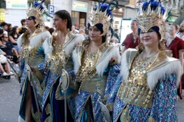 Desfile infantil y entrada de bandas de los Moros y Cristianos de Dénia 2026 110