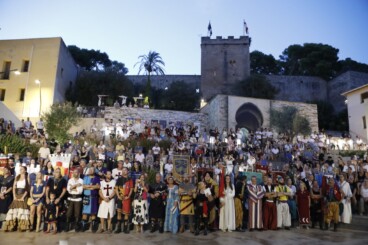 Desfile infantil y entrada de bandas de los Moros y Cristianos de Dénia 2026 124