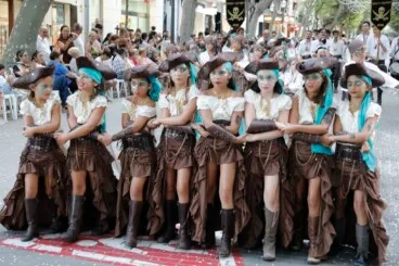 Desfile infantil y entrada de bandas de los Moros y Cristianos de Dénia 2026 47