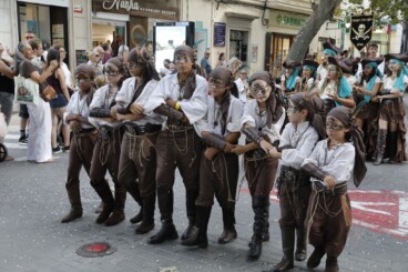 Desfile infantil y entrada de bandas de los Moros y Cristianos de Dénia 2026 49