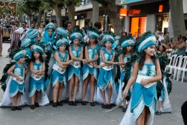 Desfile infantil y entrada de bandas de los Moros y Cristianos de Dénia 2026 65
