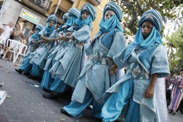 Desfile infantil y entrada de bandas de los Moros y Cristianos de Dénia 2026 69