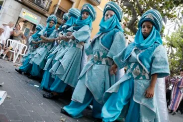 Desfile infantil y entrada de bandas de los Moros y Cristianos de Dénia 2026 69