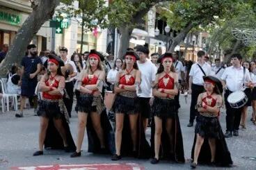Desfile infantil y entrada de bandas de los Moros y Cristianos de Dénia 2026 89
