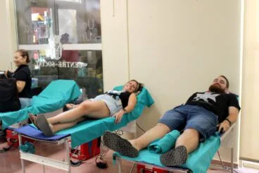 Donación de sangre festera en Dénia