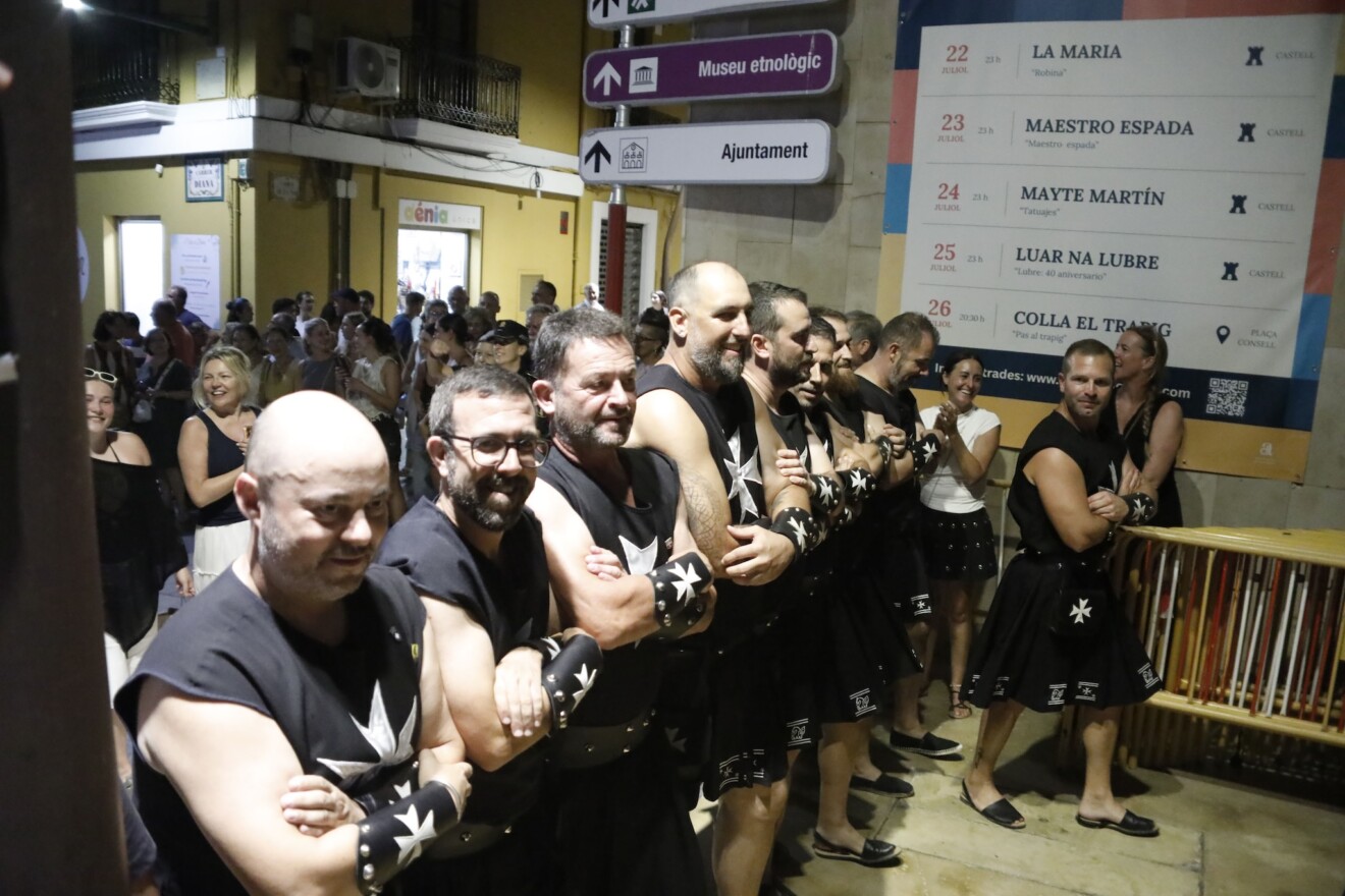 Entraeta previa a la recepción Mora de Dénia 62
