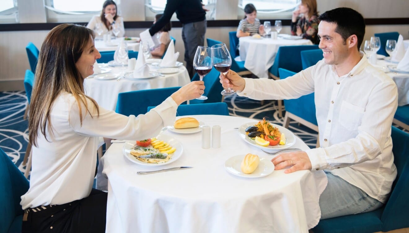 Gastronomía y sostenibilidad a bordo