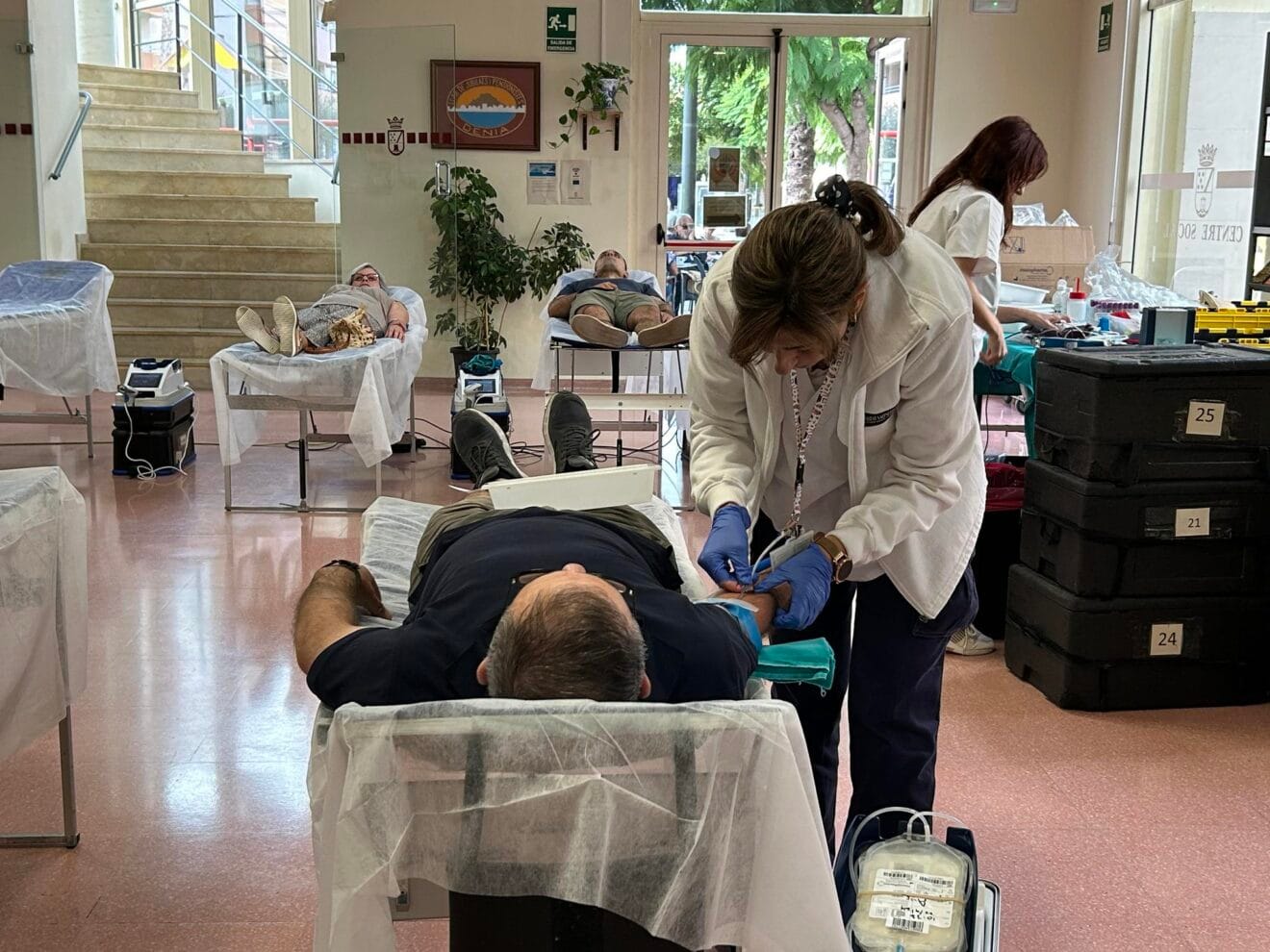 Jornada de donación de sangre en Dénia
