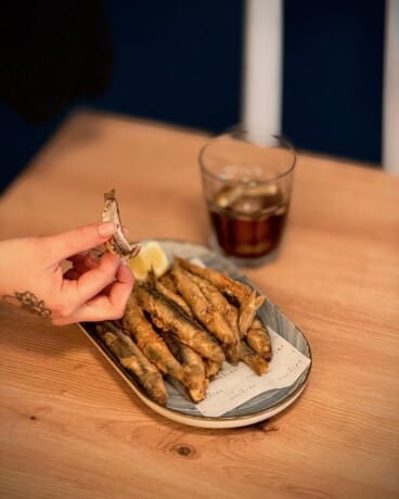 La influencia andaluza también está presente en sus frituras de pescado