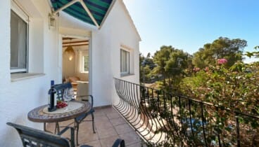 La vivienda dispone de tres terrazas