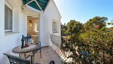 La vivienda dispone de tres terrazas