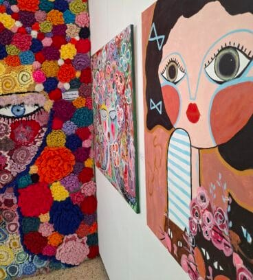 Obras de Marita A. Guardia en ‘COLORS IN THE AIR’