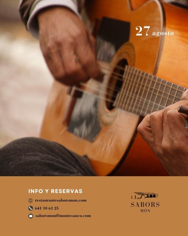 Disfruta en agosto de dos veladas de gastronomía, vino y flamenco 7 menu exclusivo para el 27 de agosto