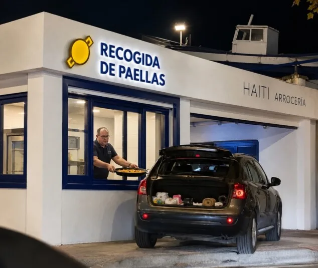 montaje compartido por el restaurante en sus redes sociales
