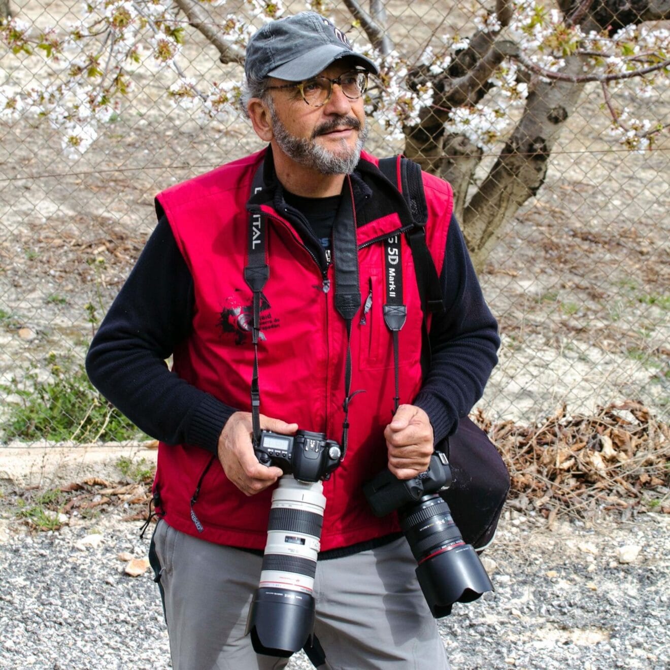 Retrato del fotógrafo Paco Adsuar