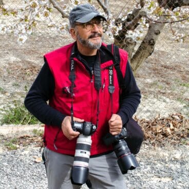 Retrato del fotógrafo Paco Adsuar