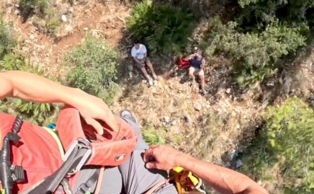 rescate en el montgo