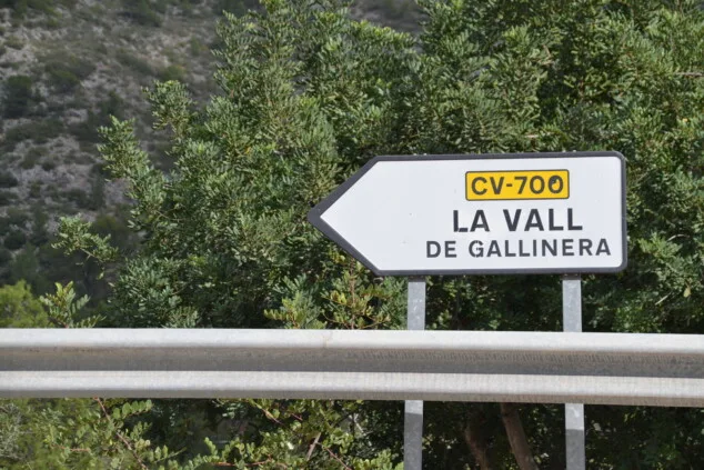 senal de la vall de gallinera archivo