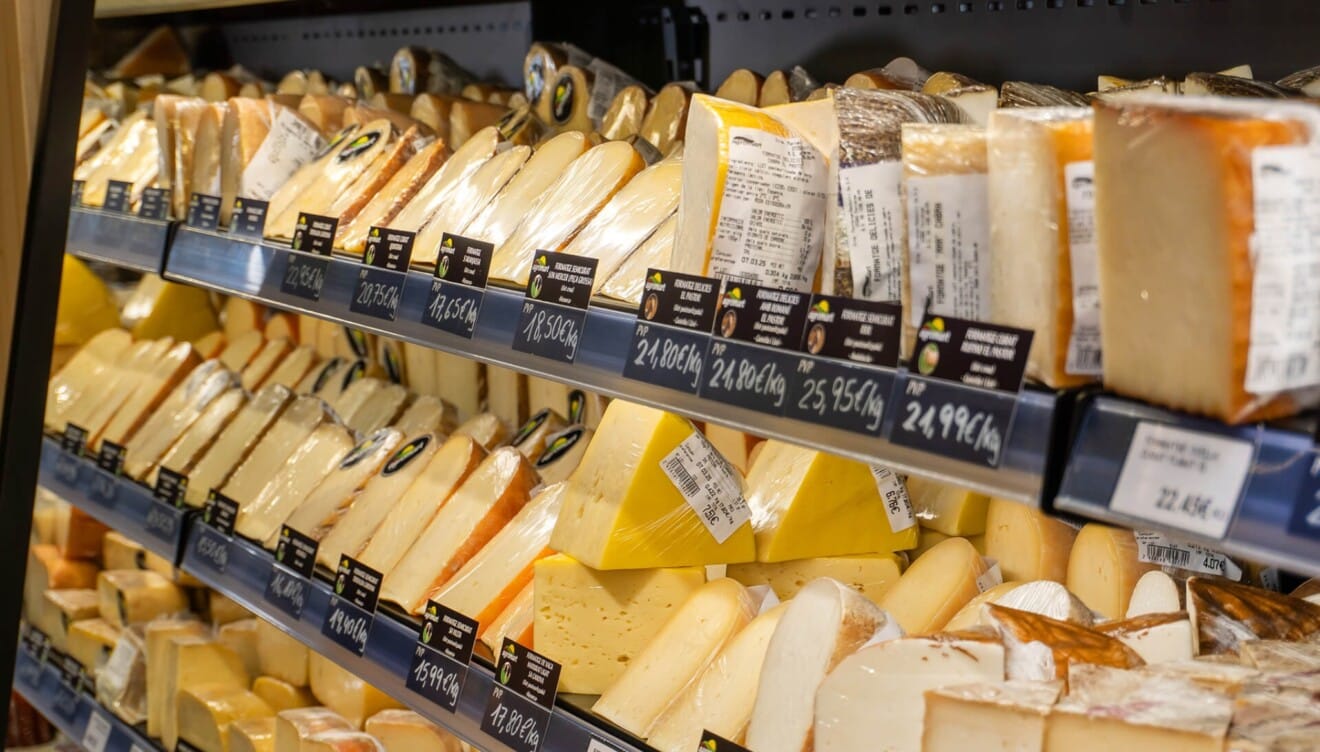 Tabla de ibéricos y quesos artesanos