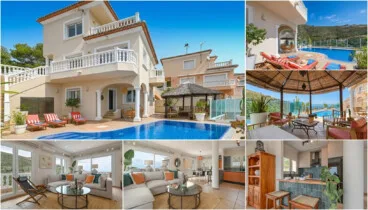 Tres niveles, piscina privada y vistas al mar por 207€ al día 36 tres niveles piscina privada y vistas al mar por 207e al dia