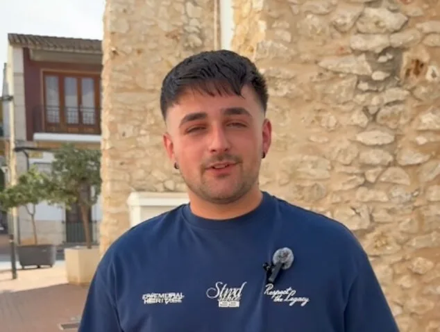 xavi mut en el anuncio de units per la xara