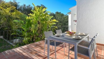 Zona de comedor al aire libre