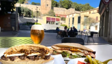 Almuerzos frente al castillo