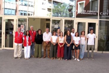 Autoridades y colaboradores en la IX Maratón de Donación de Sangre de Dénia